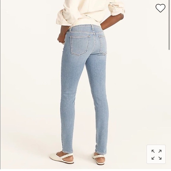 NWT JCrew 9” Rise Toothpick Denim - Picture 2 of 8